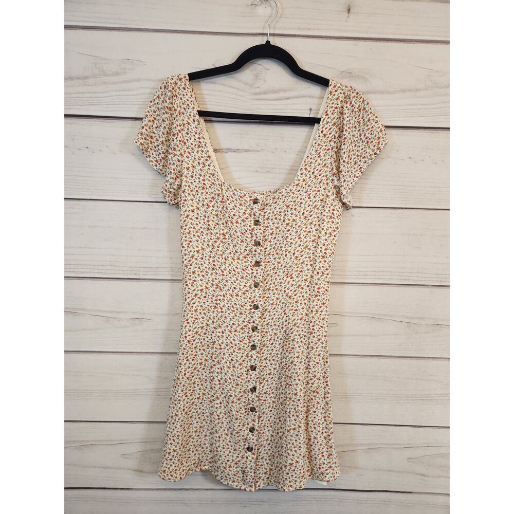 Floral Button-Down Dress